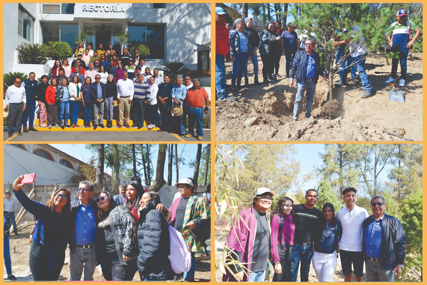 Mantiene UATx reforestación del campus Rectoría